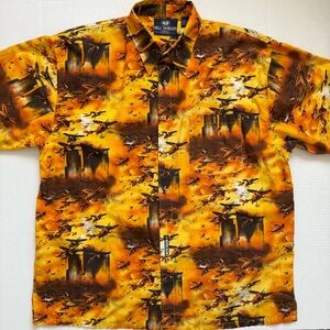 🔴Wu-Wear Shirt Size 2XL Original Wu-Tang Button Up Vintage Rare Gza Raekwon